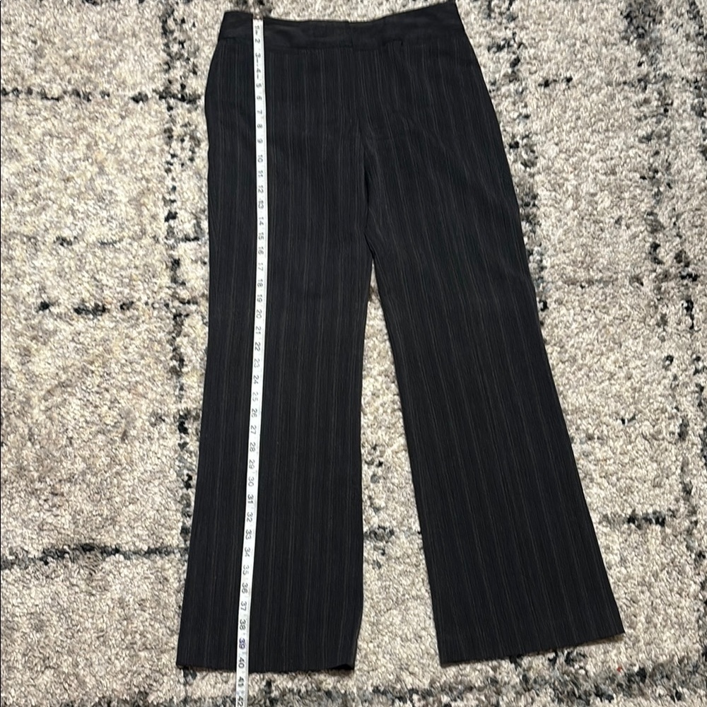 Rafaella Charcoal Pinstripe Trousers - Picture 7 of 9